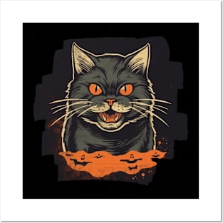 Scary CAT Posters and Art